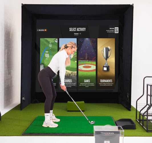Sim Box Enclosure - Complete solution to your indoor golf simulator