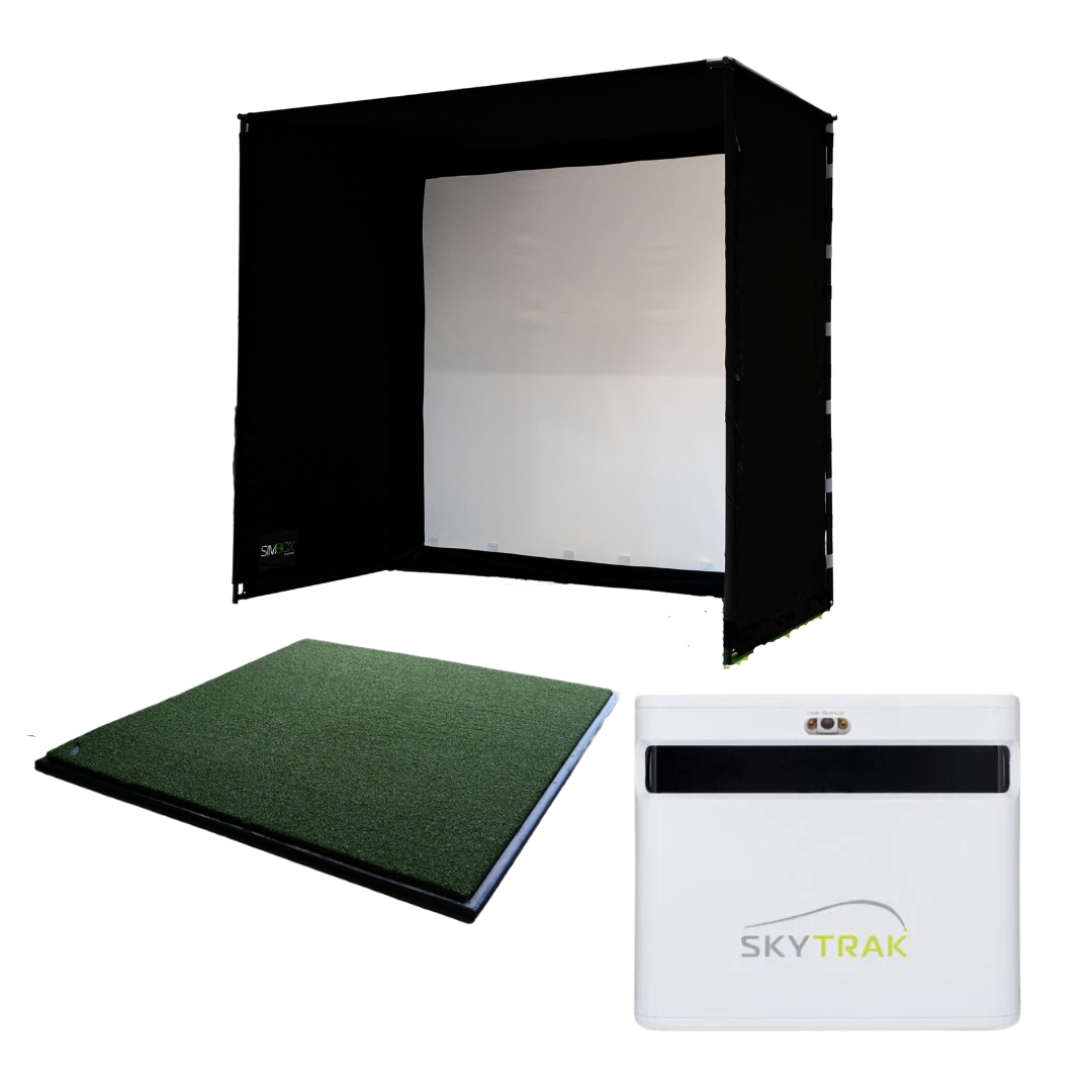 SkyTrak + Home Golf Simulator Bundle