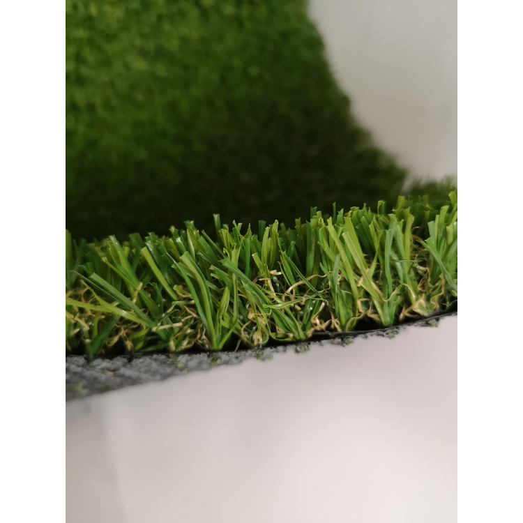 Fringe artificial golf grass pile