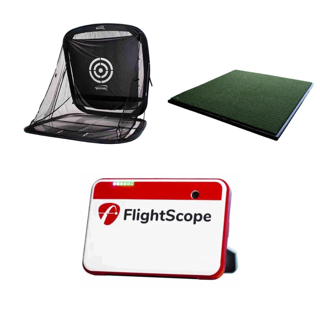 Flightscope Simulator Dimensions Flightscope Mevo + 2023 Edition - Home Practice Package – InSwing Golf