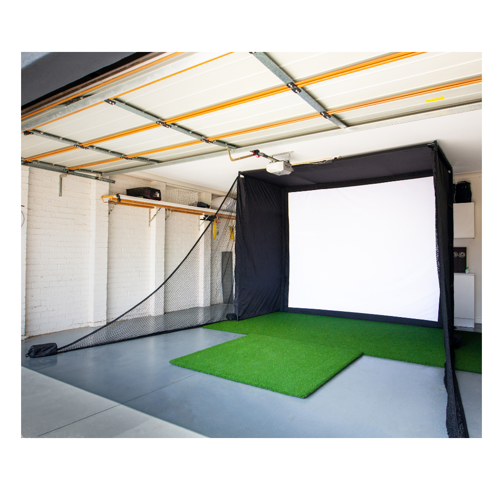24/7 Golf Simulator Enclosure InSwing Golf