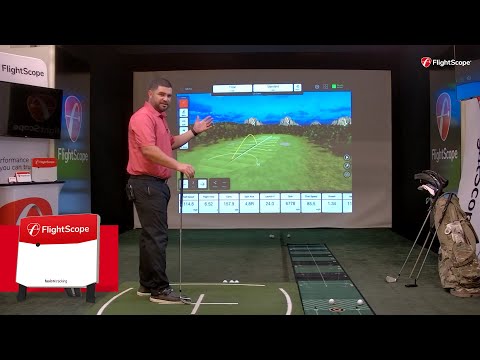 X3 Golf Launch Monitor Professional FlightScope golf simulator ...