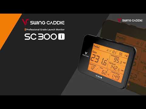 Swing Caddie Launch Monitor SC300i Video