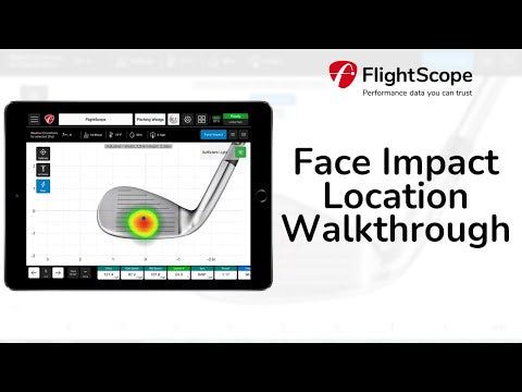 Flightscope Face Impact Location video
